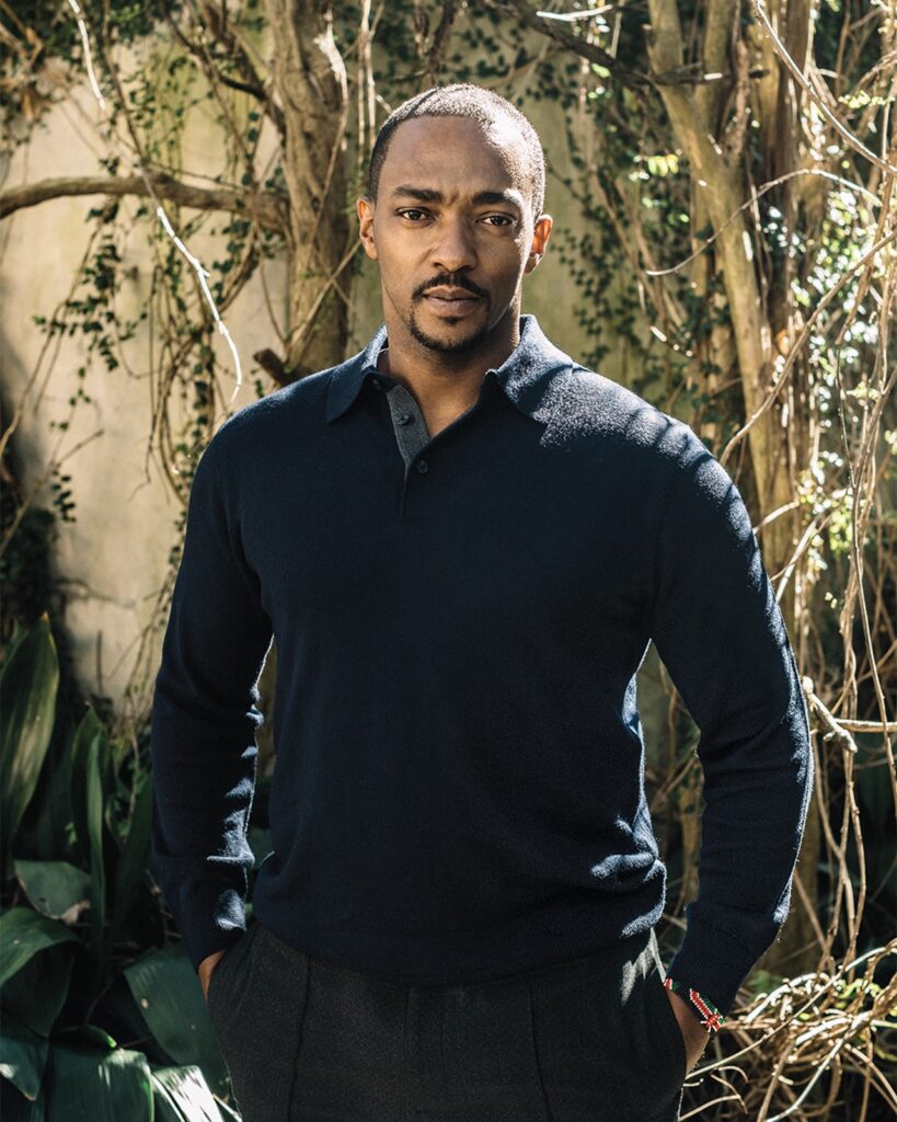 NEW ORLEANS, LA - Feb. 19, 2021 - Actor Anthony Mackie photographed in the Tremé District of New Orleans.