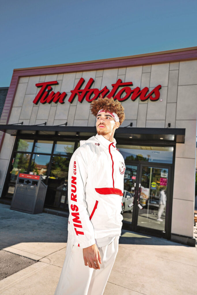 Tim Hortons to celebrate National Coffee Day on Sept. 29 with exclusive, limited-edition Tims Run Club apparel (CNW Group/Tim Hortons)