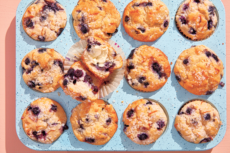 CHE24_SPRING_FD_Science-of-Vegan-Baking_BLUEBERRY-MUFFINS_ALT-1