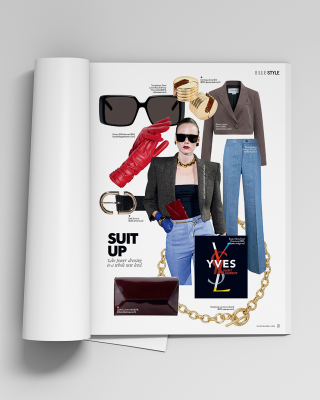 Blank white magazine pages with glossy paper isolated on white background include clipping path around magazine. 3d illustration