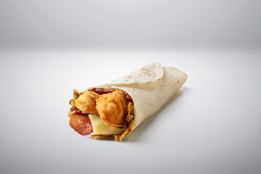 McWrap chicken bacon tortilla