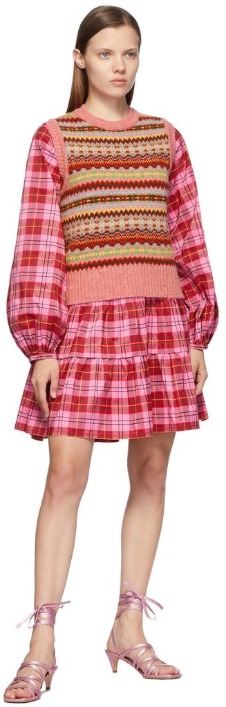 molly-goddard-pink-check-catrina-dress