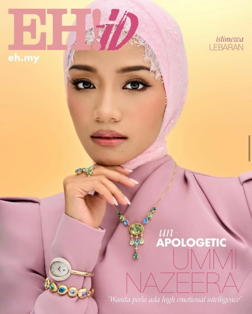 EH! February 2026 Cover featuring @umminazeera Creative & Styling- @abidinkhairul Photographer-